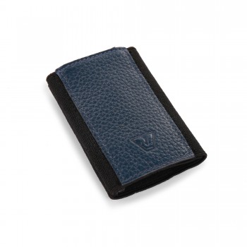 RONCATO CAIRO CLASSIC CREDIT CARD HOLDER WITH RFID BLUE