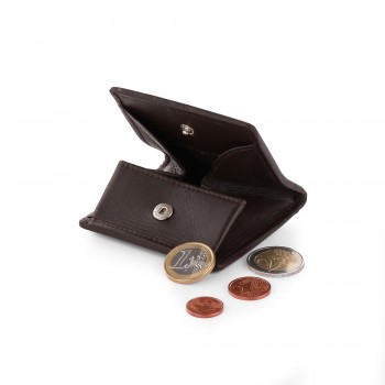 RONCATO PASCAL COIN HOLDER BROWN