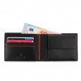 RONCATO AVANA WALLET RFID WITH COIN HOLDER BLACK