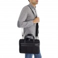 RONCATO BORSA 2 MANICI PORTA PC 13/14 BRIEFING NERO