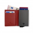 RONCATO IRON 4.0 BOOK CREDIT CARD HOLDER WITH CASH POCKET