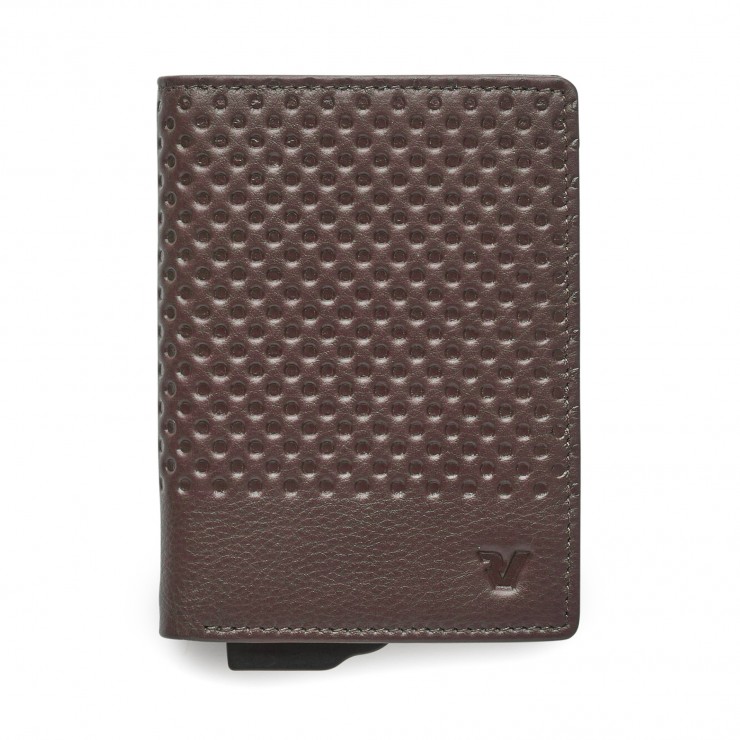RONCATO IRON 4.0 BOOK CREDIT CARD HOLDER WITH CASH POCKET
