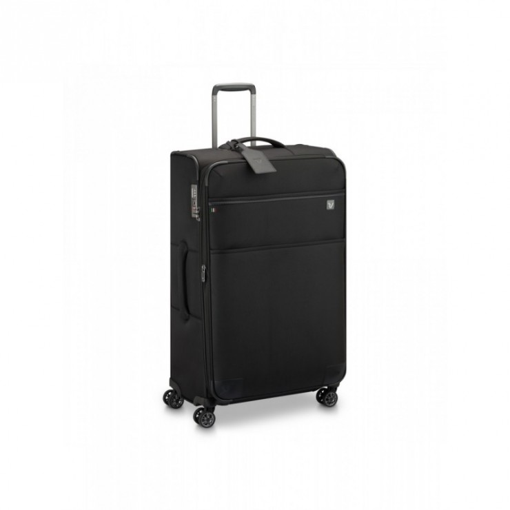 RONCATO UNO SOFT 3.0 LARGE LUGGAGE 80CM Black