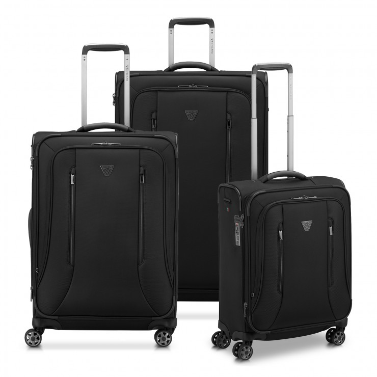 RONCATO CITY 3.0 SET 3 TROLLEY 4R (G+M+C) EXP. NERO