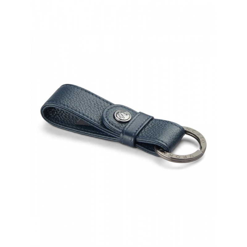 RONCATO ALASKA Schlüsselanhänger – Aus Echtem Leder, Handgefertigt, Marineblau, 11x2,5x1 Cm